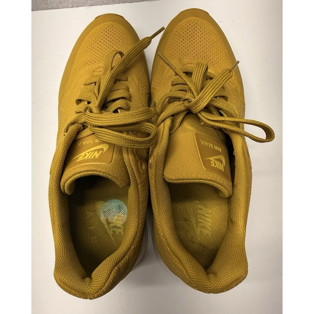 Nike Air Max 1 Ultra Moire Citron Yellow Womens 7.5 Running Shoes 704995-301